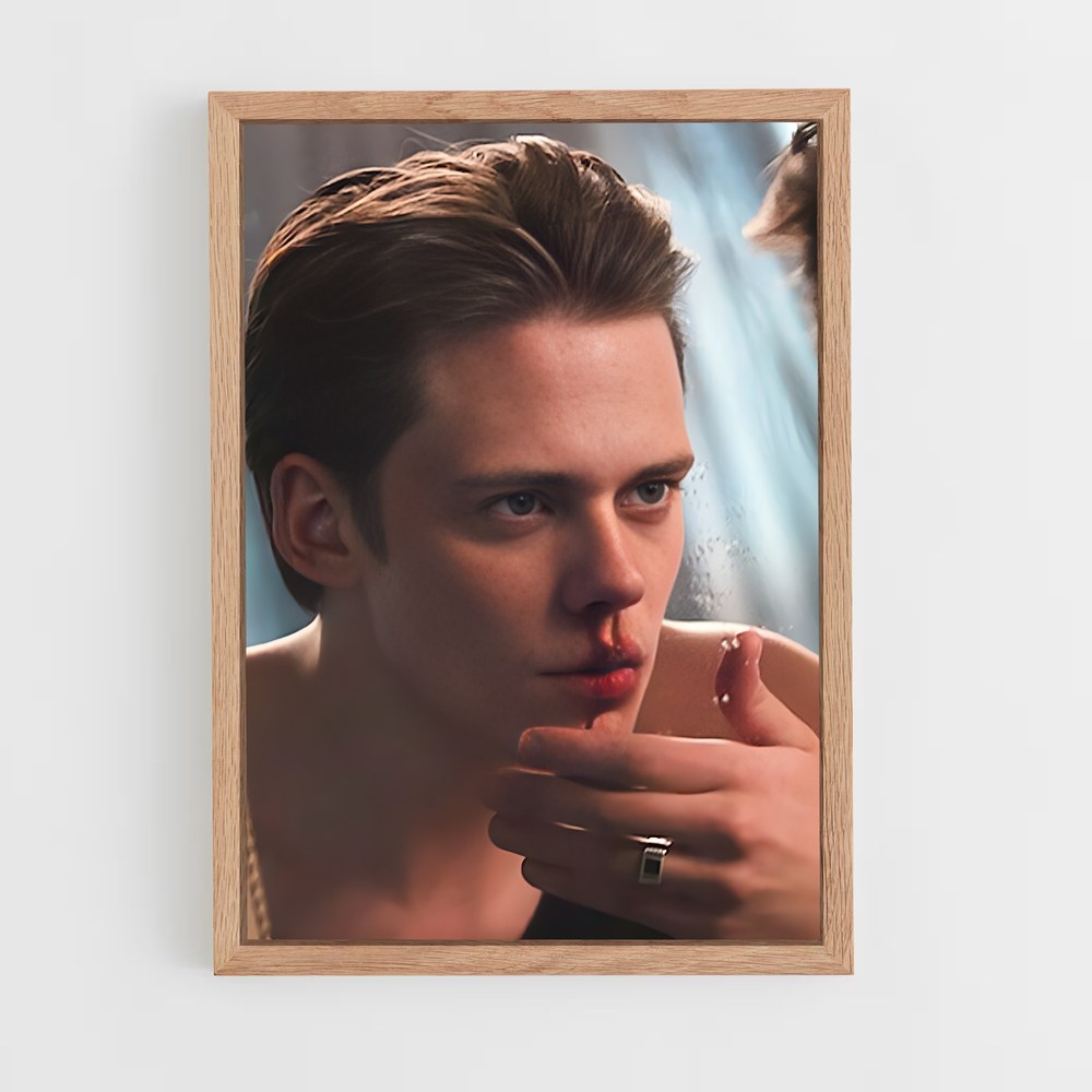 ap-bill skarsgård-4 cadre Bois clair