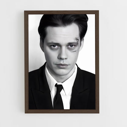 ap-bill skarsgård-6 cadre Bois foncé