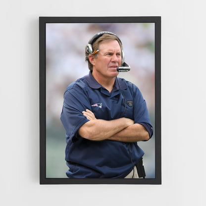 ap-bill belichick-2 cadre Noir