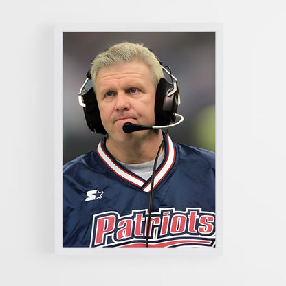 ap-bill parcells-1 cadre Blanc