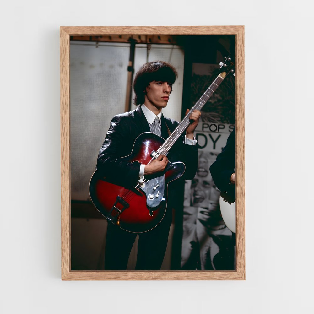 ap-bill wyman-8 cadre Bois clair