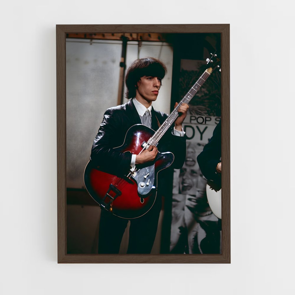 ap-bill wyman-8 cadre Bois foncé