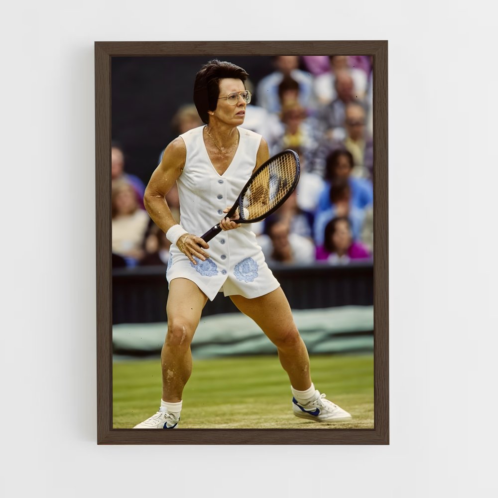 ap-billie jean king-1 cadre Bois foncé