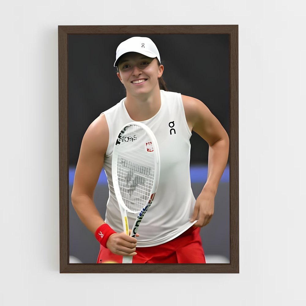 ap-billie jean king cup-1 cadre Bois foncé