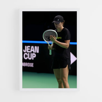 ap-billie jean king cup-2 cadre Blanc