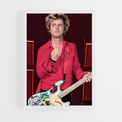 ap-billie joe armstrong-3 cadre Blanc