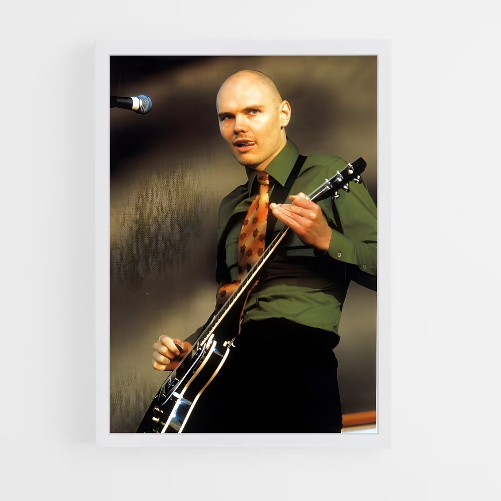 ap-billy corgan-3 cadre Blanc