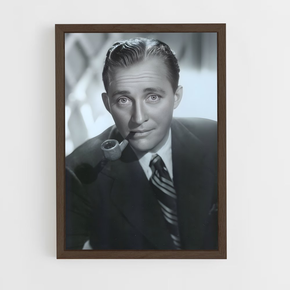 ap-bing crosby-1 cadre Bois foncé