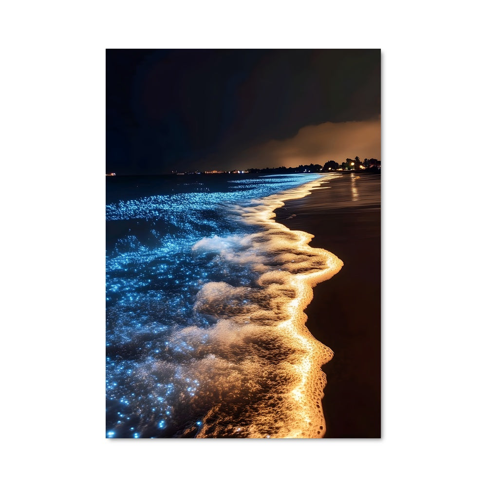 Poster Bioluminescent beaches 88688