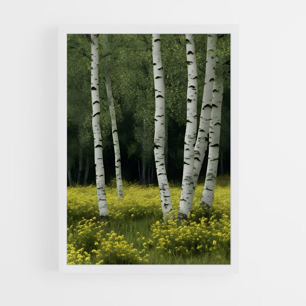 ap-birch-1 cadre Blanc