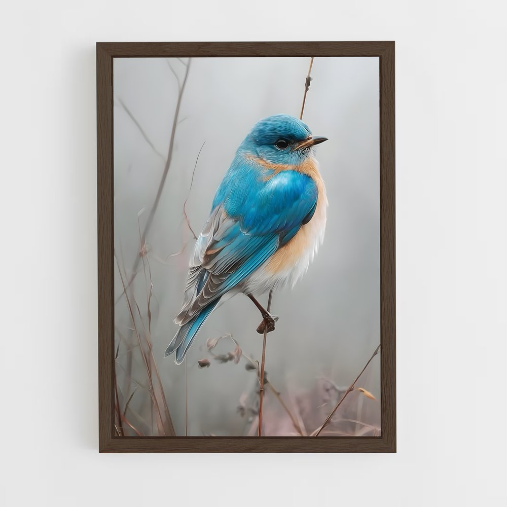 ap-bird-8 cadre Bois foncé