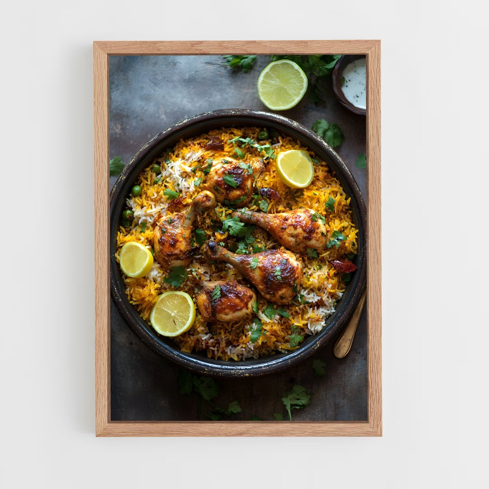 ap-biryani-1 cadre Bois clair