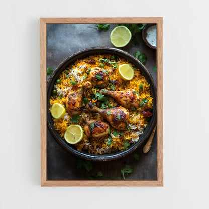 ap-biryani-1 cadre Bois clair