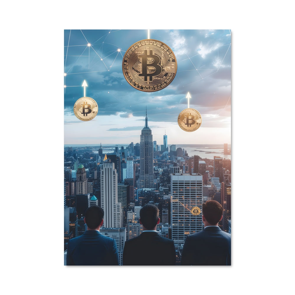 Poster Bitcoin City