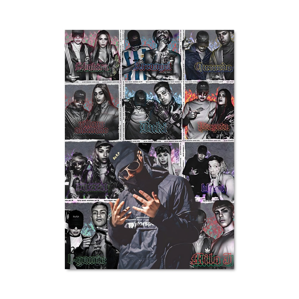 Poster Rappers Unplugged