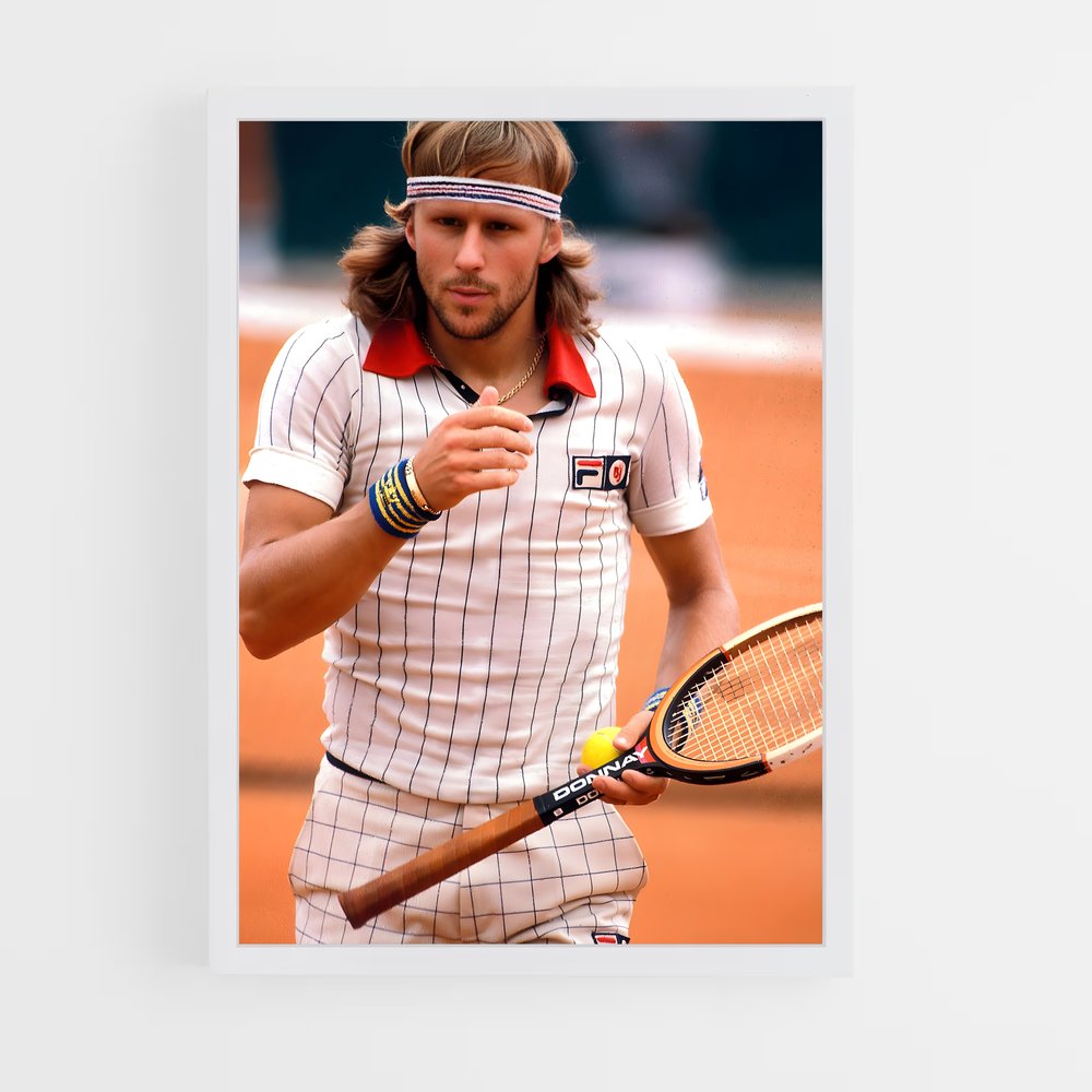 ap-bjorn borg-4 cadre Blanc