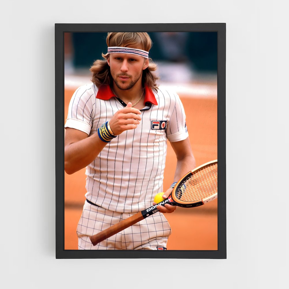 ap-bjorn borg-4 cadre Noir