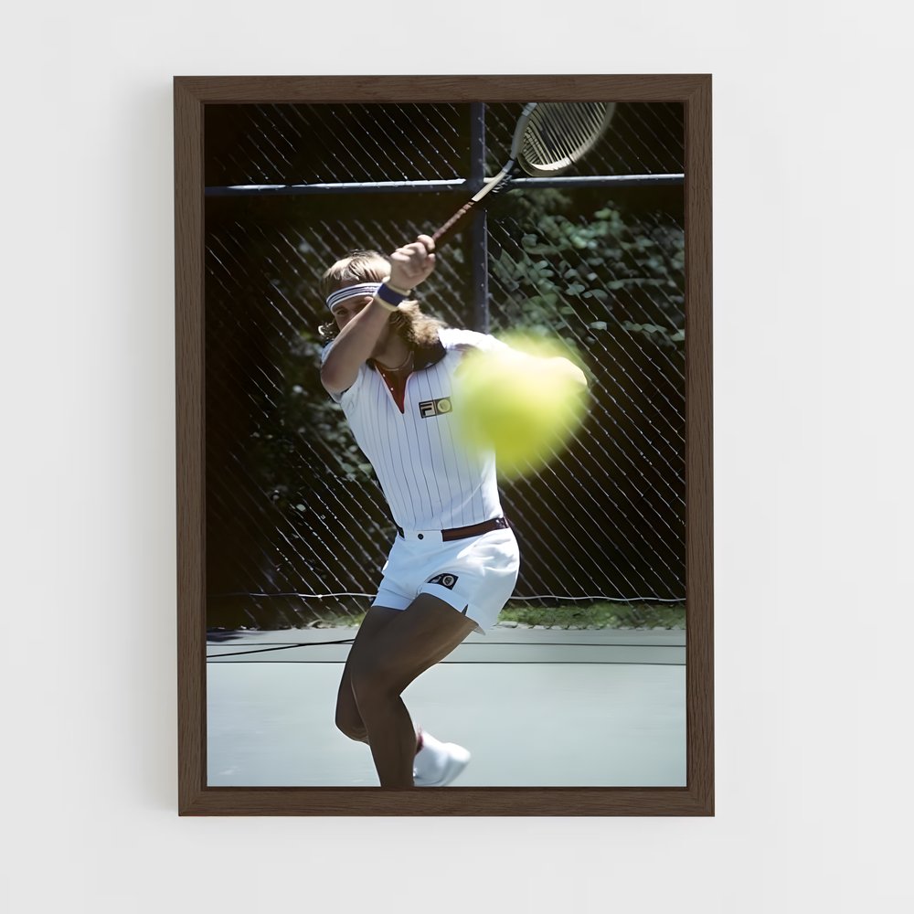 ap-bjorn borg-6 cadre Bois foncé