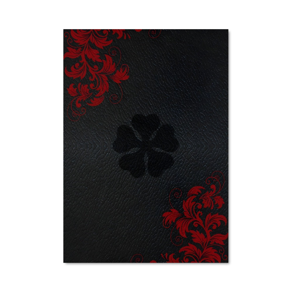 Poster Fleur Noire