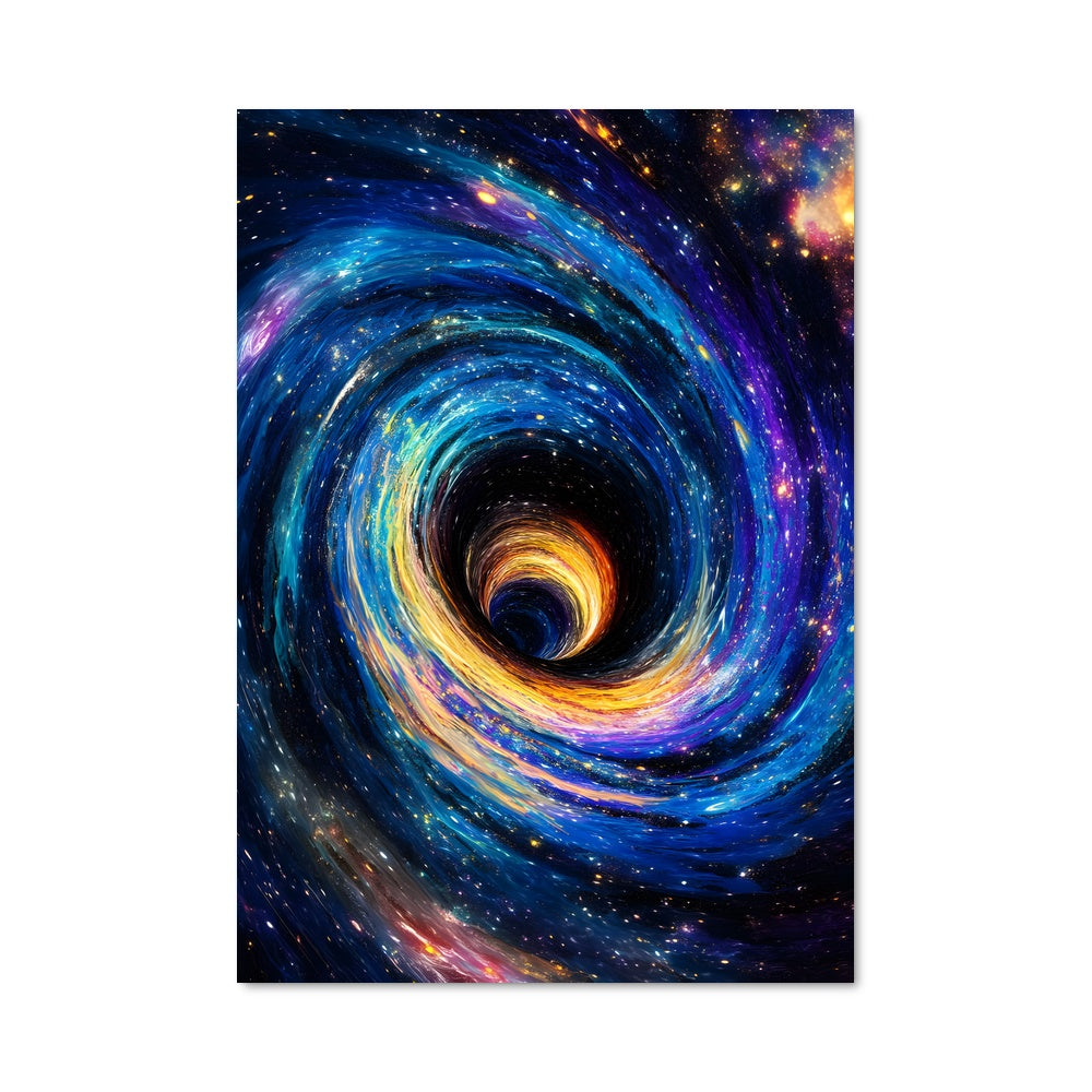 Poster Étoiles Spirales