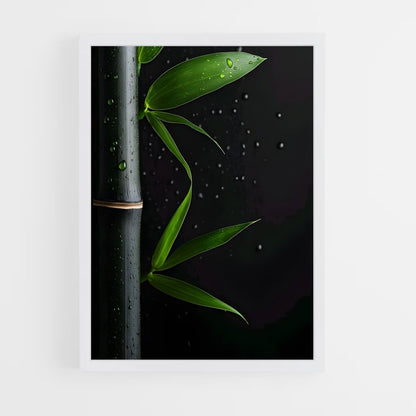 ap-black bamboo-4 cadre Blanc