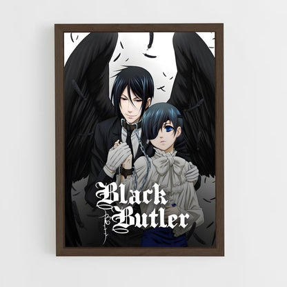 ap-black butler-1 cadre Bois foncé