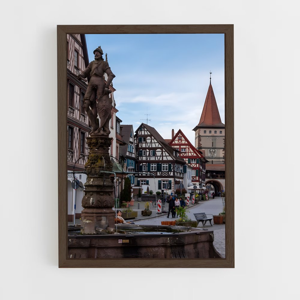ap-black forest-2 cadre Bois foncé
