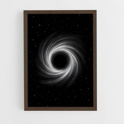 ap-black holes-12 cadre Bois foncé