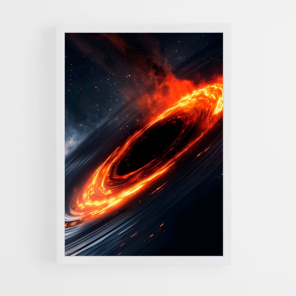 ap-black holes-5 cadre Blanc
