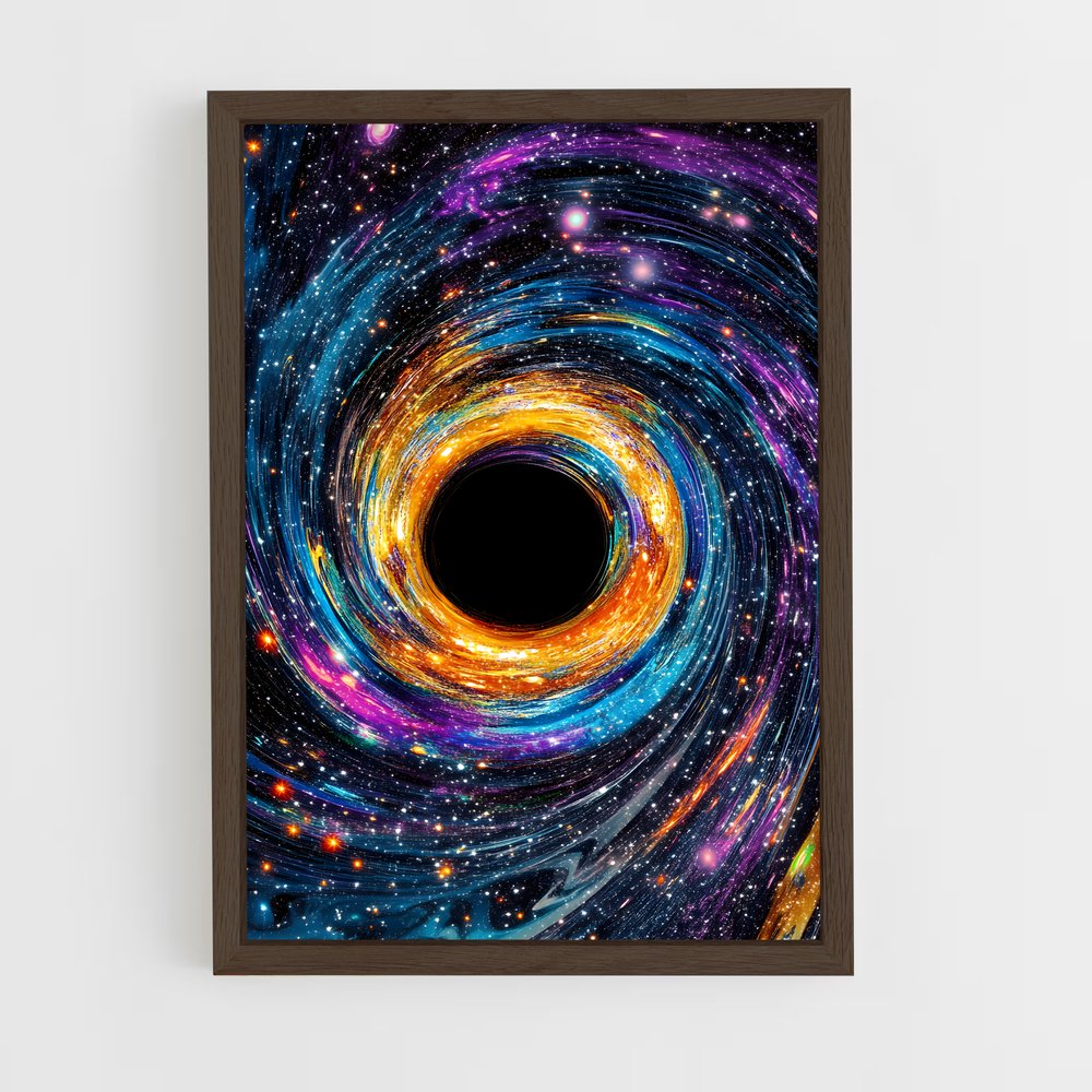 ap-black holes-9 cadre Bois foncé