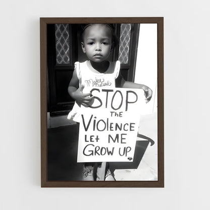 ap-black lives matter-9 cadre Bois foncé