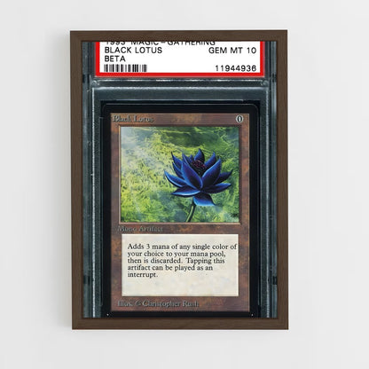 ap-black lotus-2 cadre Bois foncé