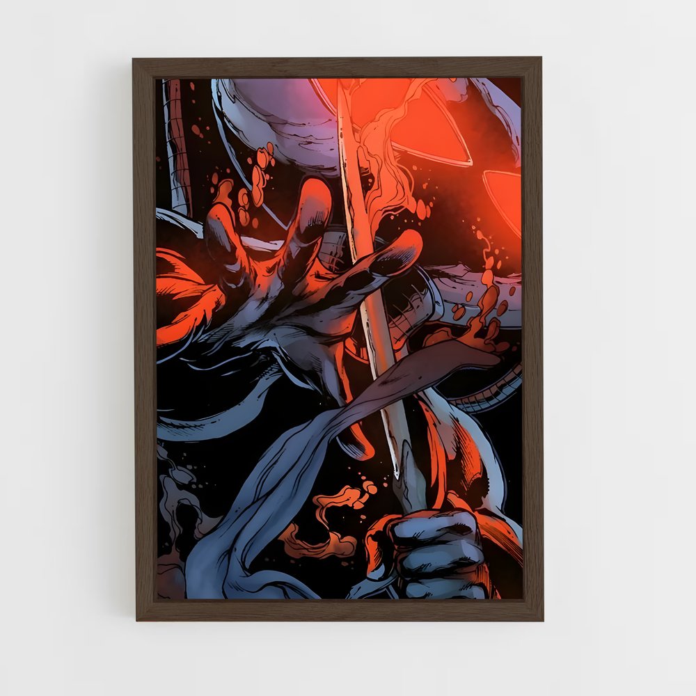 ap-black manta-11 cadre Bois foncé