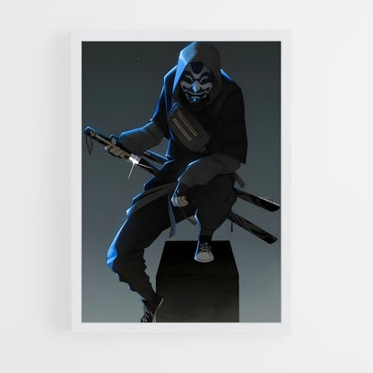ap-black mask-1 cadre Blanc
