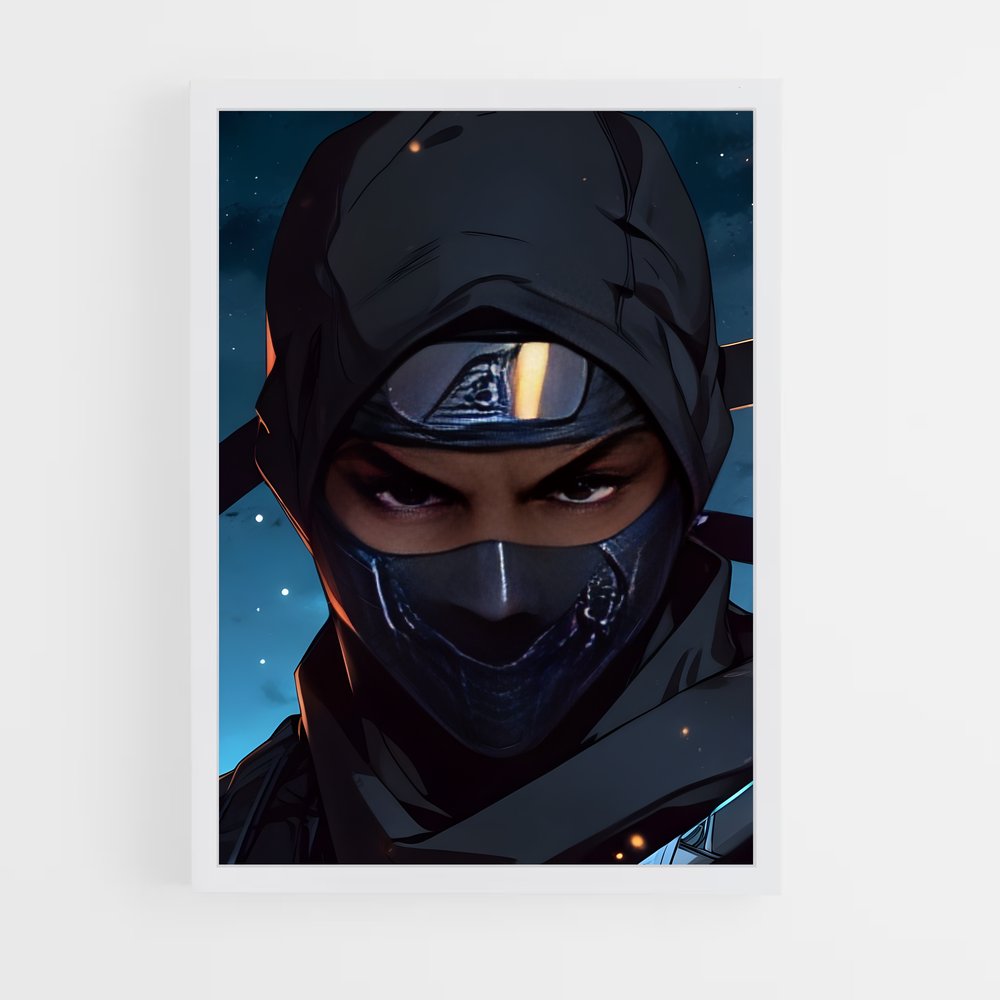ap-black mask-4 cadre Blanc