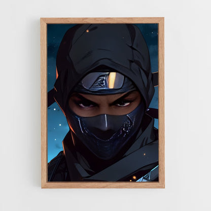 ap-black mask-4 cadre Bois clair