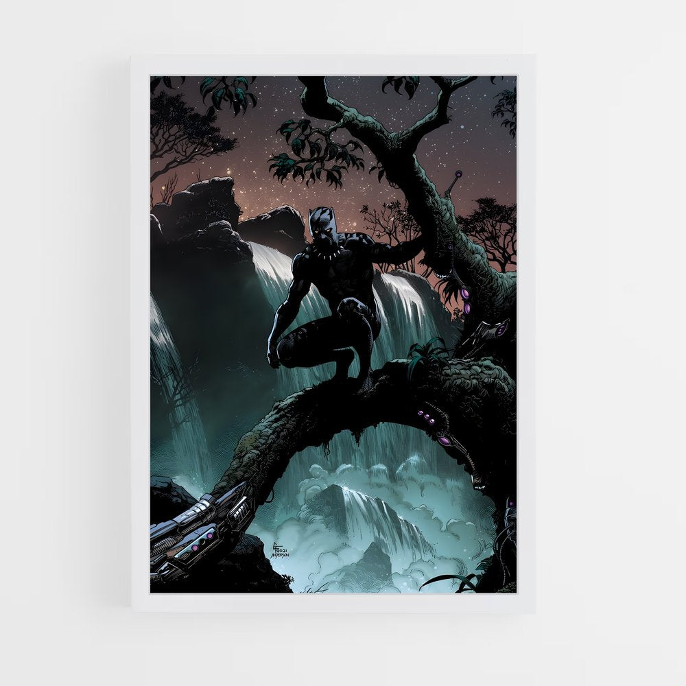 ap-black panther-3 cadre Blanc