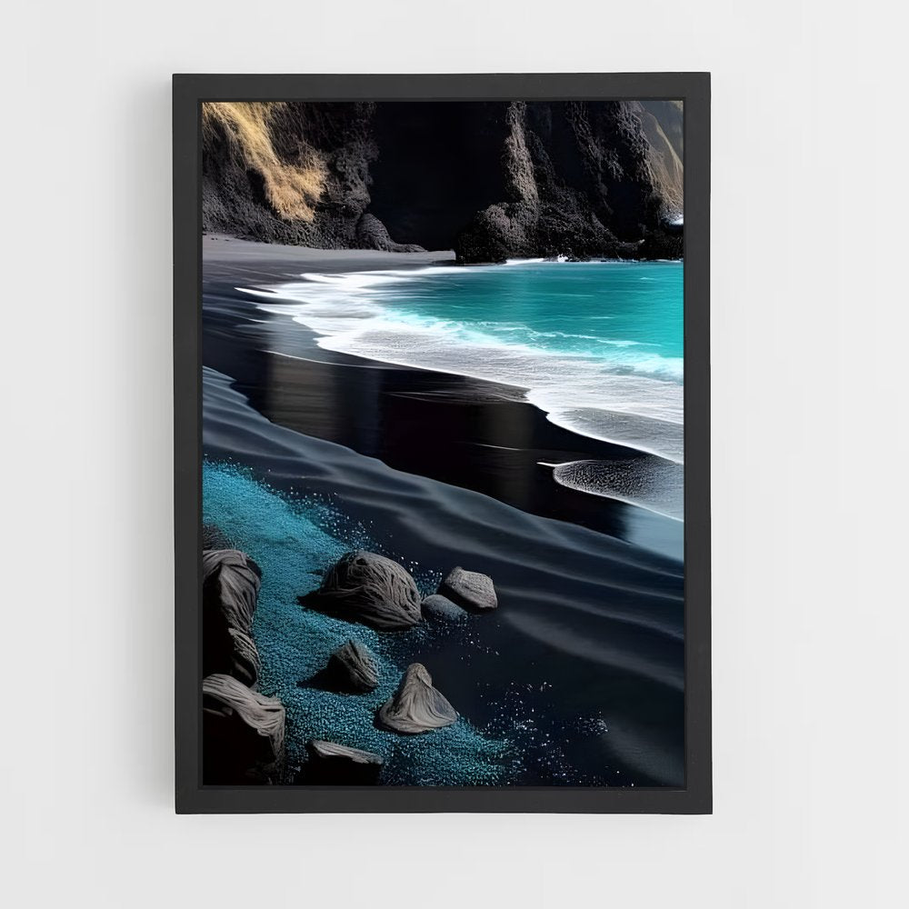 ap-black sand beach-4 cadre Noir