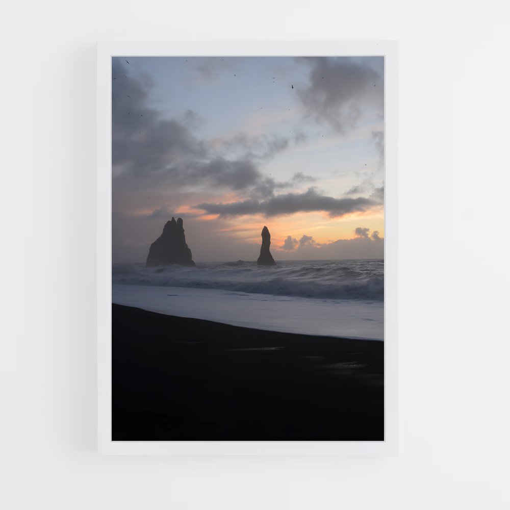 ap-black sand beach-7 cadre Blanc
