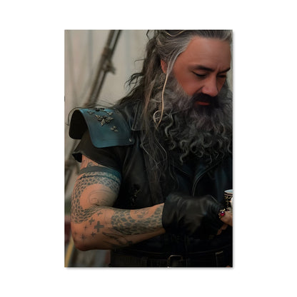 Poster Barbe Grise