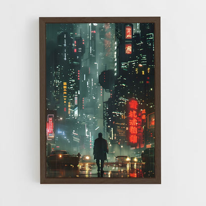 ap-blade runner-11 cadre Bois foncé