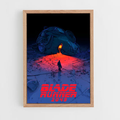 ap-blade runner 2049-3 cadre Bois clair