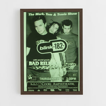 ap-blink-182-2 cadre Bois foncé