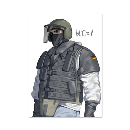 Poster Commandant d'Élite