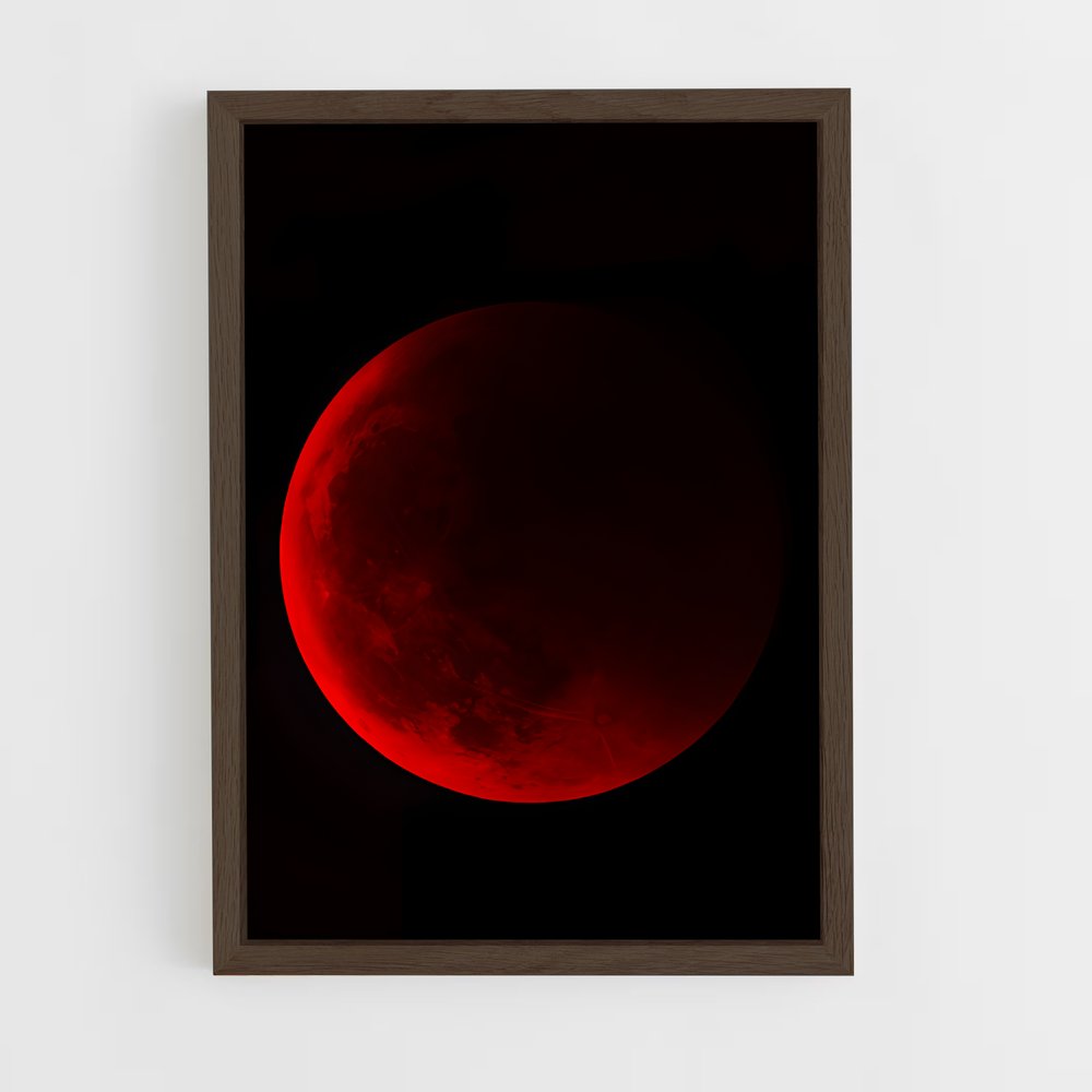 ap-blood moon-16 cadre Bois foncé