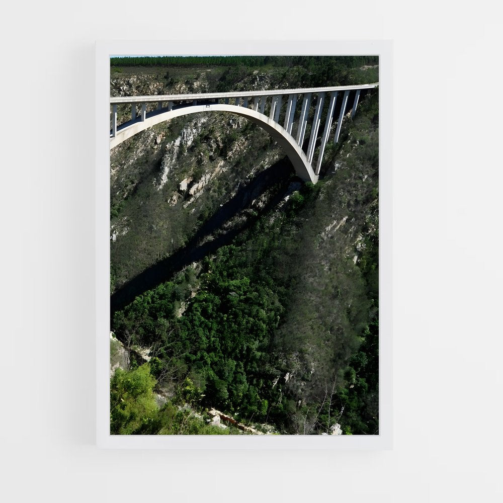 ap-bloukrans bridge south africa-2 cadre Blanc