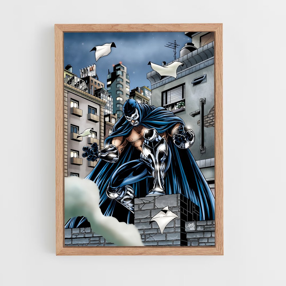ap-blue demon-2 cadre Bois clair