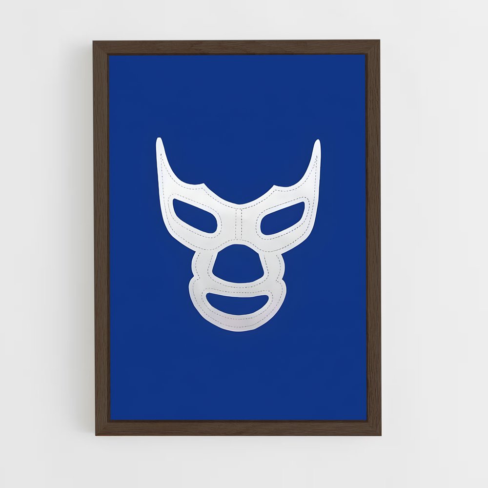 ap-blue demon-3 cadre Bois foncé