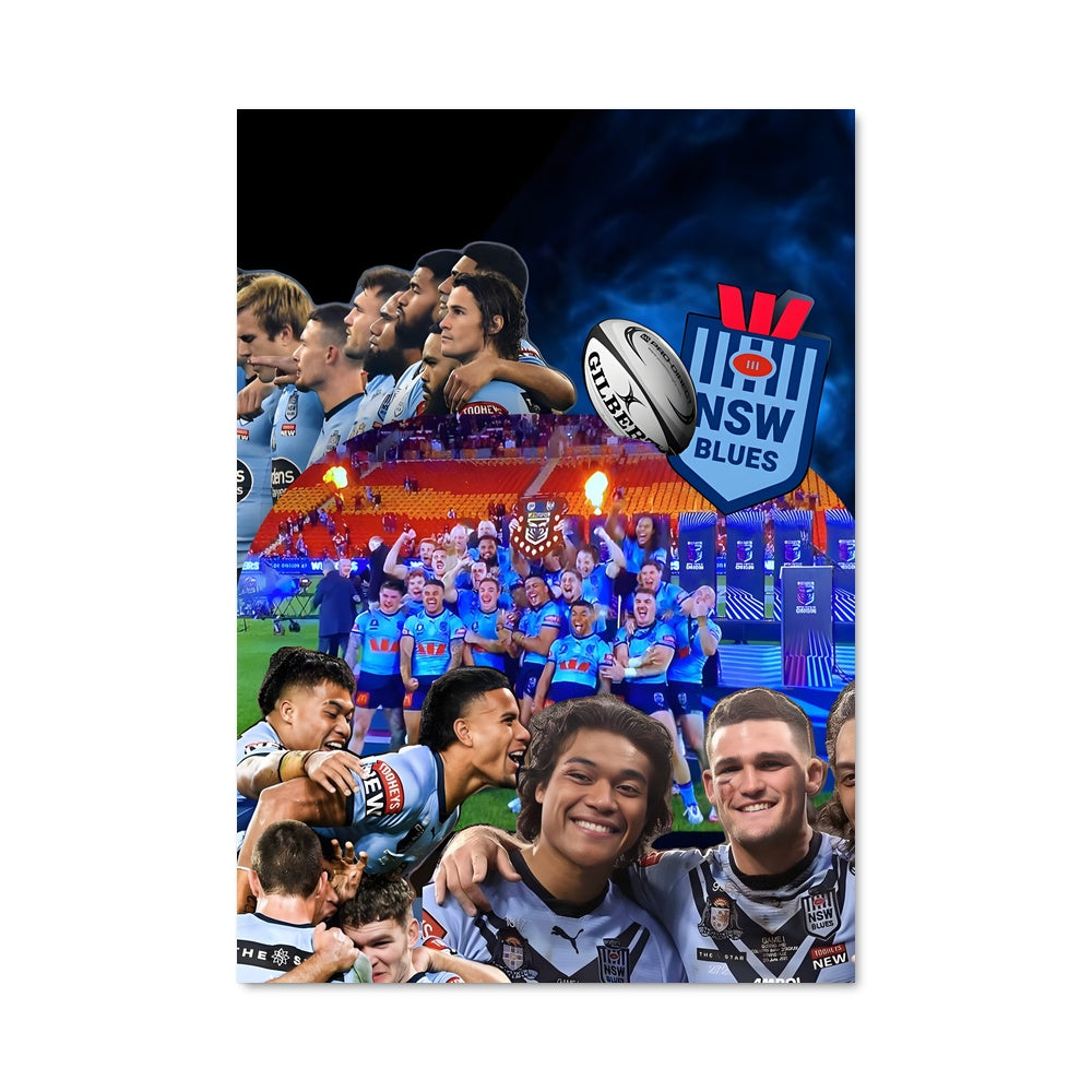 Poster Victoire Rugby