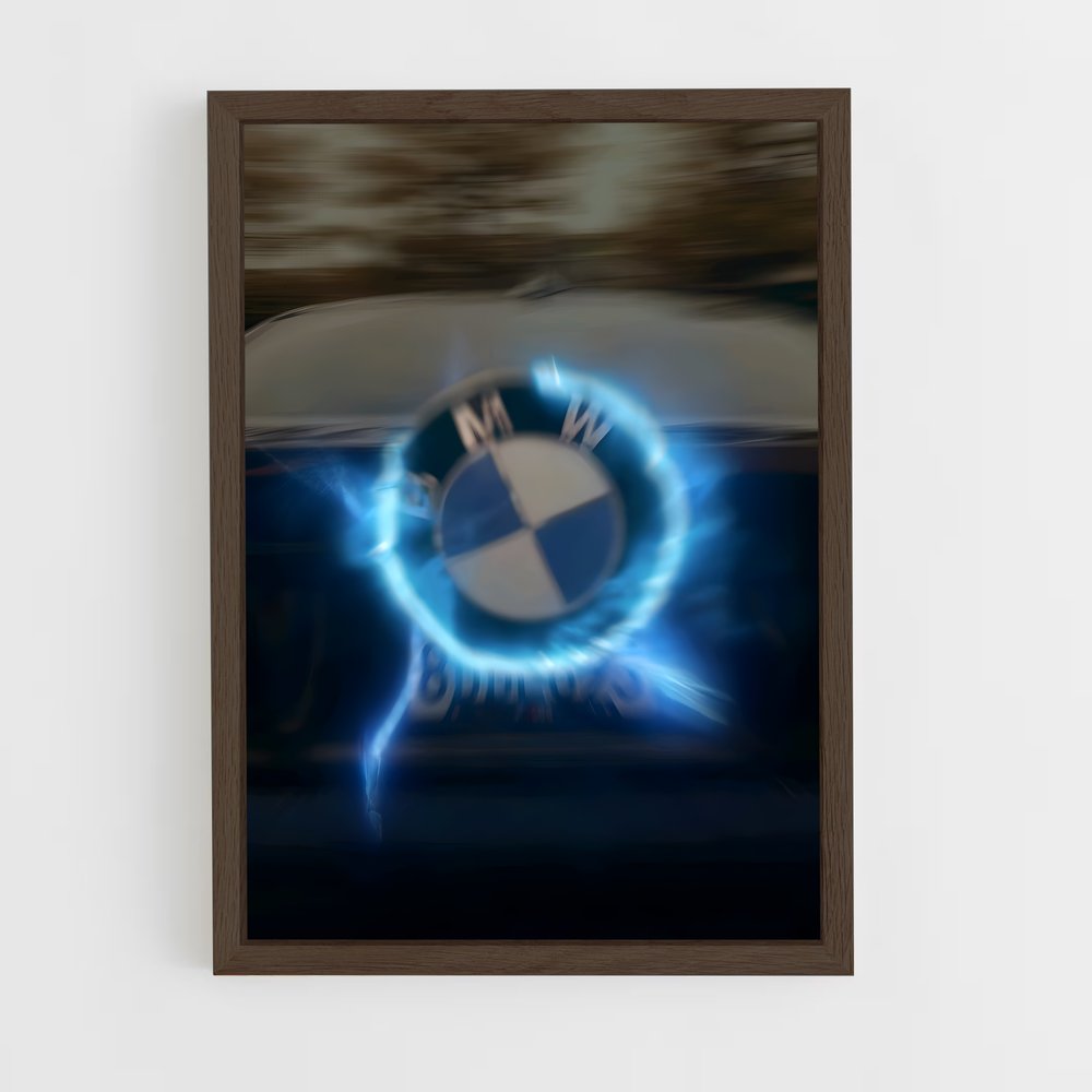 ap-bmw-5 cadre Bois foncé